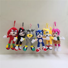 Load image into Gallery viewer, 8inch Sonic The Hedgehog Shadow Amy Rose Knuckle Tail Silva Plush Toy Soft Stuffed Soft Dolls Family Party Dolls For Children Christmas New Year Birthday Gifts