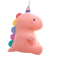Load image into Gallery viewer, 30/40cm Cartoon Dinosaur Plush Toys Soft Stuffed Soft Dolls Family Party Dolls For Children Christmas New Year Birthday Gifts