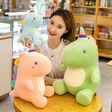 Load image into Gallery viewer, 30/40cm Cartoon Dinosaur Plush Toys Soft Stuffed Soft Dolls Family Party Dolls For Children Christmas New Year Birthday Gifts