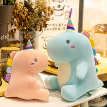 Load image into Gallery viewer, 30/40cm Cartoon Dinosaur Plush Toys Soft Stuffed Soft Dolls Family Party Dolls For Children Christmas New Year Birthday Gifts