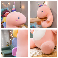 Load image into Gallery viewer, 30/40cm Cartoon Dinosaur Plush Toys Soft Stuffed Soft Dolls Family Party Dolls For Children Christmas New Year Birthday Gifts