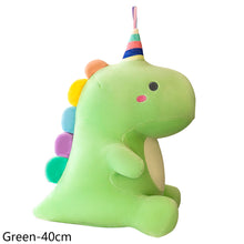 Load image into Gallery viewer, 30/40cm Cartoon Dinosaur Plush Toys Soft Stuffed Soft Dolls Family Party Dolls For Children Christmas New Year Birthday Gifts