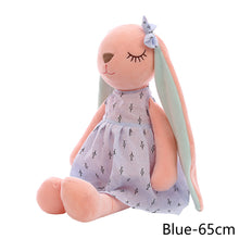 Load image into Gallery viewer, Cute Bunny Plush Toys Soft Stuffed Soft Dolls Baby Soothing Rabbit Doll With Sleeping Doll For Children Christmas New Year Birthday Gifts
