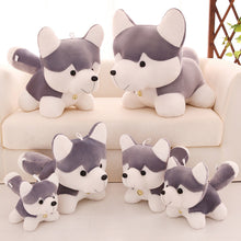 Load image into Gallery viewer, Cartoon Husky Plush Toys Soft Stuffed Soft Dolls Family Party Dolls For Children Christmas New Year Birthday Gifts