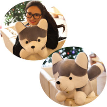 Load image into Gallery viewer, Cartoon Husky Plush Toys Soft Stuffed Soft Dolls Family Party Dolls For Children Christmas New Year Birthday Gifts