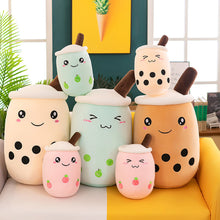 Load image into Gallery viewer, Boba Pillow Murah Bubble Tea Plush Toy Soft Stuffed Soft Dolls Family Party Dolls For Children Christmas New Year Birthday Gifts