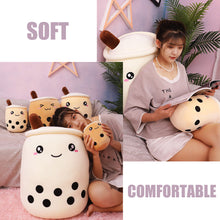 Load image into Gallery viewer, Boba Pillow Murah Bubble Tea Plush Toy Soft Stuffed Soft Dolls Family Party Dolls For Children Christmas New Year Birthday Gifts