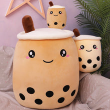 Load image into Gallery viewer, Boba Pillow Murah Bubble Tea Plush Toy Soft Stuffed Soft Dolls Family Party Dolls For Children Christmas New Year Birthday Gifts