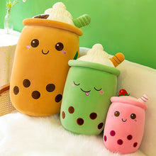 Load image into Gallery viewer, Boba Pillow Murah Bubble Tea Plush Toy Soft Stuffed Soft Dolls Family Party Dolls For Children Christmas New Year Birthday Gifts