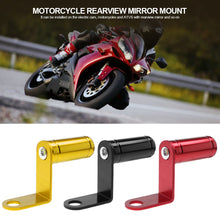 Load image into Gallery viewer, Multiple Function Motorcycle Rearview Mirror Mount Extender Bracket Clamp Bar Handlebar Stand Phone Holder Levers