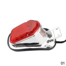 Load image into Gallery viewer, Motorcycle Turn Signal Rear Tail Brake stop lamp License Plate Light Red Taillight Accessories