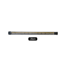Load image into Gallery viewer, Motorcycle Light Bar Strip Tail Brake Stop Flowing Water Turn Signal Light 60/90/120 LED Integrated SMD Red Amber Color