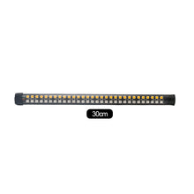 Load image into Gallery viewer, Motorcycle Light Bar Strip Tail Brake Stop Flowing Water Turn Signal Light 60/90/120 LED Integrated SMD Red Amber Color