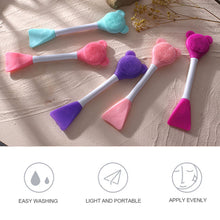 Load image into Gallery viewer, Soft Face Mask Brush Silicone Gel Facial Mask DIY Brushes Cute Bear Double Head Beauty Women Skin Face Care Home Makeup Tools