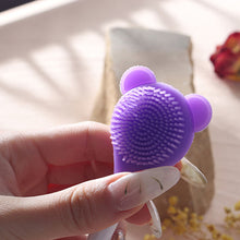 Load image into Gallery viewer, Soft Face Mask Brush Silicone Gel Facial Mask DIY Brushes Cute Bear Double Head Beauty Women Skin Face Care Home Makeup Tools