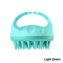 Load image into Gallery viewer, Portable Silicone Shampoo Brush Handheld Round Soft Scalp Massage Brush Multifunctional Bath Hair Shower Brush Comb Hair Care
