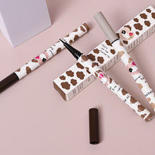 Load image into Gallery viewer, Brown Lying Silkworm Ultra-fine Liquid Eyeliner Pen Waterproof Beauty Smooth Fast-drying Novice Eyeliner Women Makeup Cosmetic