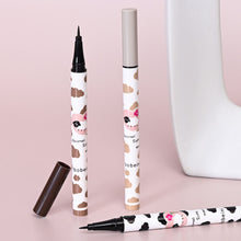 Load image into Gallery viewer, Brown Lying Silkworm Ultra-fine Liquid Eyeliner Pen Waterproof Beauty Smooth Fast-drying Novice Eyeliner Women Makeup Cosmetic