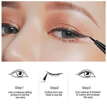 Load image into Gallery viewer, Brown Lying Silkworm Ultra-fine Liquid Eyeliner Pen Waterproof Beauty Smooth Fast-drying Novice Eyeliner Women Makeup Cosmetic