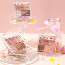 Load image into Gallery viewer, 4 Colors Eyeshadow Palette Pearlescent Matte Earth Color Matte Eyeshadow Makeup Palette Waterproof Makeup Women Cosmetic
