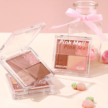Load image into Gallery viewer, 4 Colors Eyeshadow Palette Pearlescent Matte Earth Color Matte Eyeshadow Makeup Palette Waterproof Makeup Women Cosmetic