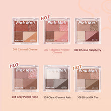 Load image into Gallery viewer, 4 Colors Eyeshadow Palette Pearlescent Matte Earth Color Matte Eyeshadow Makeup Palette Waterproof Makeup Women Cosmetic