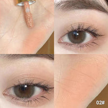 Load image into Gallery viewer, Liquid Eye Shadow Fine Flash Matte Brightening Light Delicate and Silky Painting Cosmetics Pallete Velvet Cheek Blusher Shadow