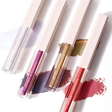 Load image into Gallery viewer, Liquid Eyeshadow Pearlescent Glitter Long Lasting Waterproof Liquid Eyeshadow Quick-drying Glitter Shimmer Women Eye Makeup