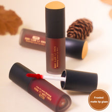 Load image into Gallery viewer, Women Fashion Red Color Matte Velvet Lipstick Moisturizer Sexy Peach Nutritious Lip Stick Makeup Women Beauty Cosmetic