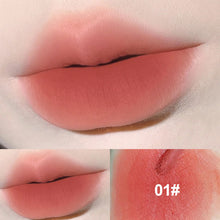 Load image into Gallery viewer, Women Fashion Red Color Matte Velvet Lipstick Moisturizer Sexy Peach Nutritious Lip Stick Makeup Women Beauty Cosmetic