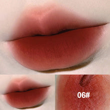 Load image into Gallery viewer, Women Fashion Red Color Matte Velvet Lipstick Moisturizer Sexy Peach Nutritious Lip Stick Makeup Women Beauty Cosmetic
