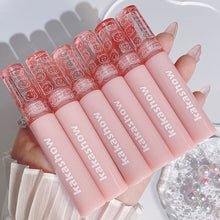 Load image into Gallery viewer, Cherry Pink Mirror Water Lip Gloss Lip Glaze Transparent Glass Lip Oil Waterproof Liquid Lipstick Nude Brown Clear Tint Makeup