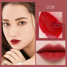 Load image into Gallery viewer, Portable Long-lasting Lip Liner Matte Lipsticks Sweet Rum Velvet Waterproof Moisturizing Lip Makeup Contour Women Cosmetics