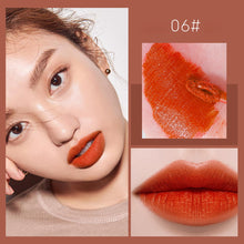 Load image into Gallery viewer, Portable Long-lasting Lip Liner Matte Lipsticks Sweet Rum Velvet Waterproof Moisturizing Lip Makeup Contour Women Cosmetics