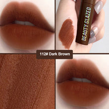 Load image into Gallery viewer, 12 Colors Chocolate Matte Lip Glaze Matte Non-fading Long-lasting Lipstick Lips Makeup Cosmetic Lipstick