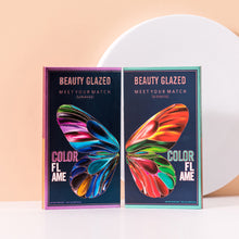 Load image into Gallery viewer, 18 Color Butterfly Eyeshadow Palette Pearly Lustre Matte Eyeshadow Brighten Beauty Eyes Makeup Cosmetics