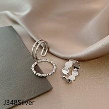 Load image into Gallery viewer, 3pcs/set Fashion Vintage Pearl Ring Simple Hollow Geometric Rings Women Jewelry Gift
