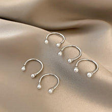 Load image into Gallery viewer, 5pcs/set Fashion Vintage Pearl Ring Simple Hollow Geometric Rings Women Jewelry Gift