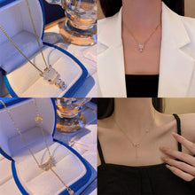 Load image into Gallery viewer, Korean Version Ins Titanium Steel Necklace Pearl Pendant Collarbone Chain Jewelry Accessories Gift