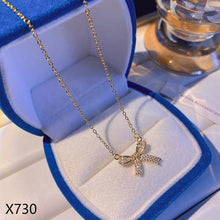 Load image into Gallery viewer, Korean Version Ins Titanium Steel Necklace Pearl Pendant Collarbone Chain Jewelry Accessories Gift