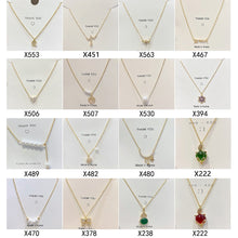 Load image into Gallery viewer, Fasion Women Vintage Titanium Steel Necklace Pearl Pendant Clavicle Chain Jewelry Accessories Gift