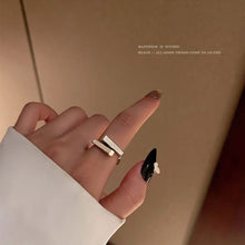 Load image into Gallery viewer, Fasion Women Hip Hop Vintage Rings Open Silver Ring Jewelry Accessories Gift