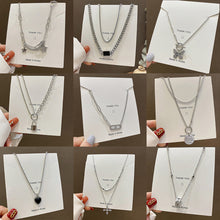 Load image into Gallery viewer, Stainless Steel Braided Chain Necklaces Men Women Necklace Hiphop Style Necklaces Fashion Jewelry For Couple