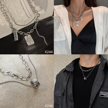 Load image into Gallery viewer, Stainless Steel Braided Chain Necklaces Men Women Necklace Hiphop Style Necklaces Fashion Jewelry For Couple