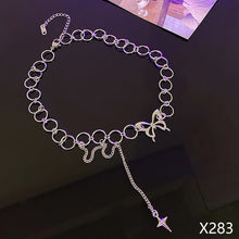 Load image into Gallery viewer, Stainless Steel Braided Chain Necklaces Men Women Necklace Hiphop Style Necklaces Fashion Jewelry For Couple