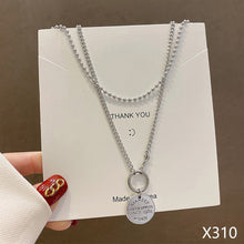 Load image into Gallery viewer, Stainless Steel Braided Chain Necklaces Men Women Necklace Hiphop Style Necklaces Fashion Jewelry For Couple