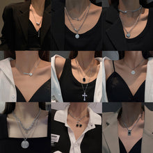 Load image into Gallery viewer, Stainless Steel Braided Chain Necklaces Men Women Necklace Hiphop Style Necklaces Fashion Jewelry For Couple