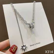 Load image into Gallery viewer, Stainless Steel Braided Chain Necklaces Men Women Necklace Hiphop Style Necklaces Fashion Jewelry For Couple