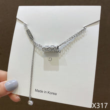 Load image into Gallery viewer, Stainless Steel Braided Chain Necklaces Men Women Necklace Hiphop Style Necklaces Fashion Jewelry For Couple
