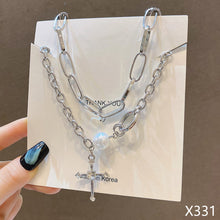 Load image into Gallery viewer, Stainless Steel Braided Chain Necklaces Men Women Necklace Hiphop Style Necklaces Fashion Jewelry For Couple